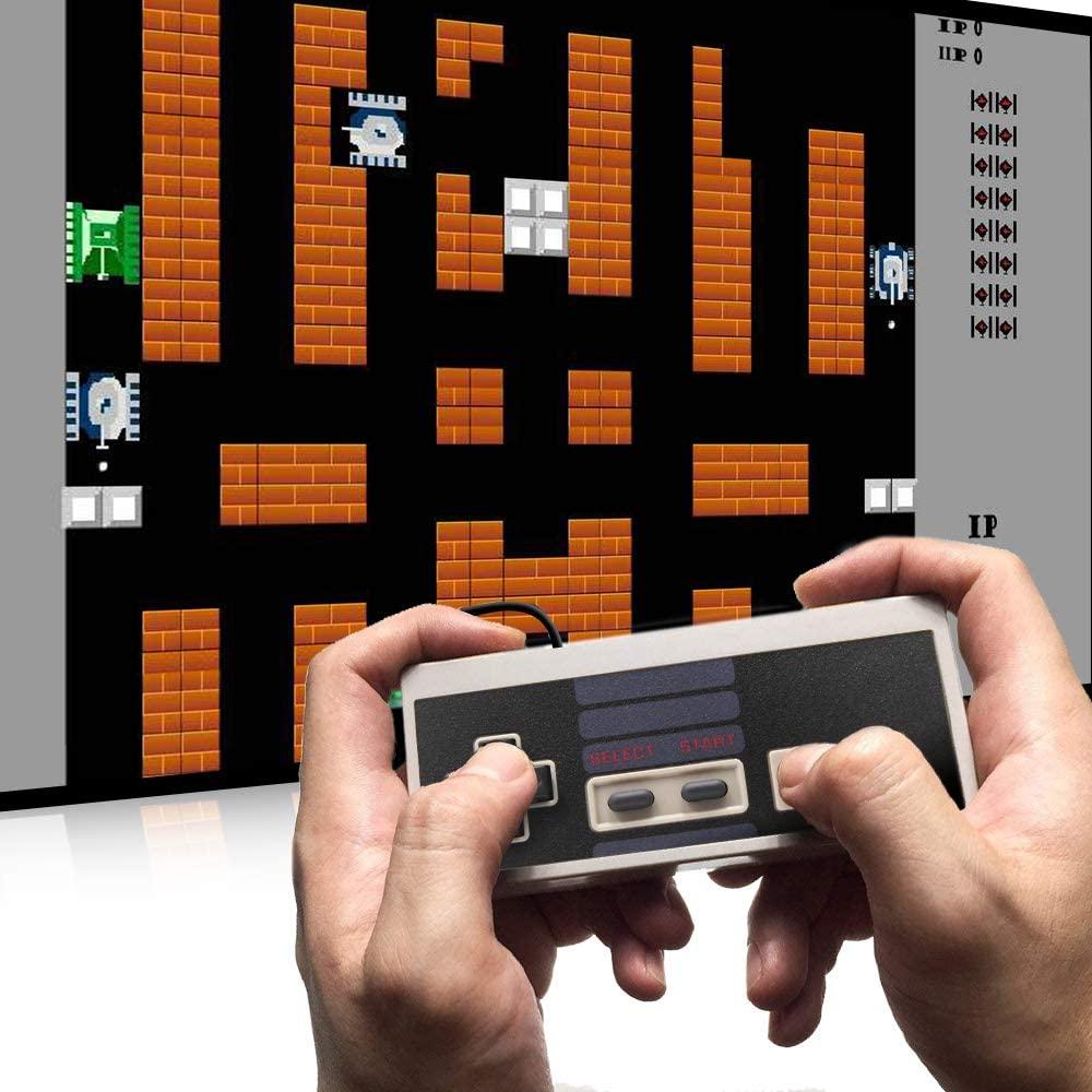 Retro-Inspired Game Console with 620 Classic Games Preloaded