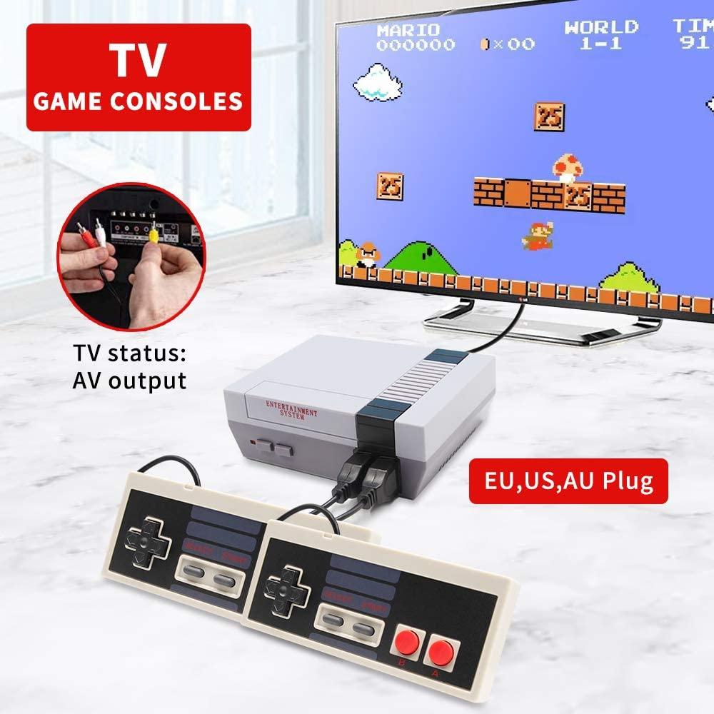 Retro-Inspired Game Console with 620 Classic Games Preloaded