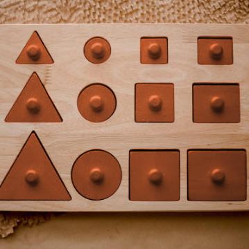 Toddler Knob shape puzzle