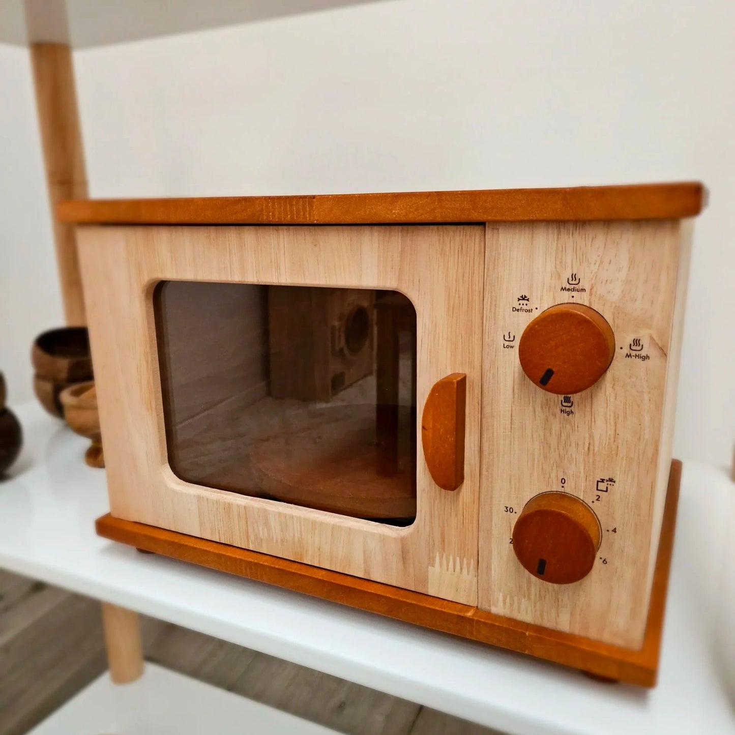 Wooden Microwave Oven