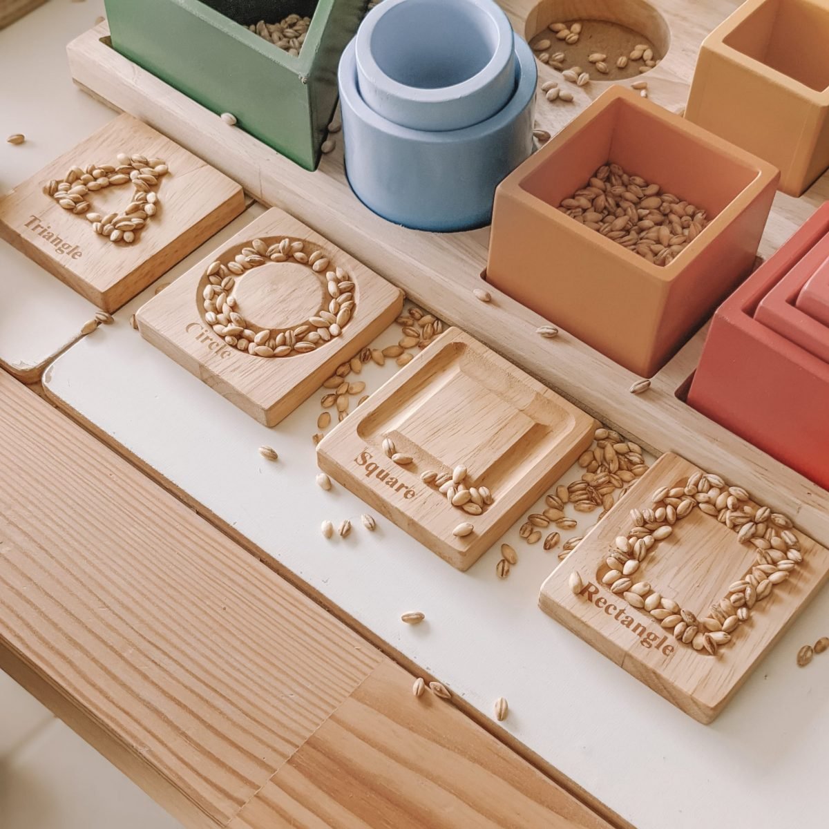 3D sorting and nesting board